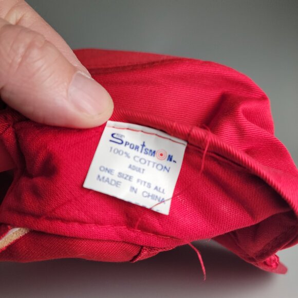Vintage Red Dillards Making the Grade Snapback Hat - Picture 2 of 8